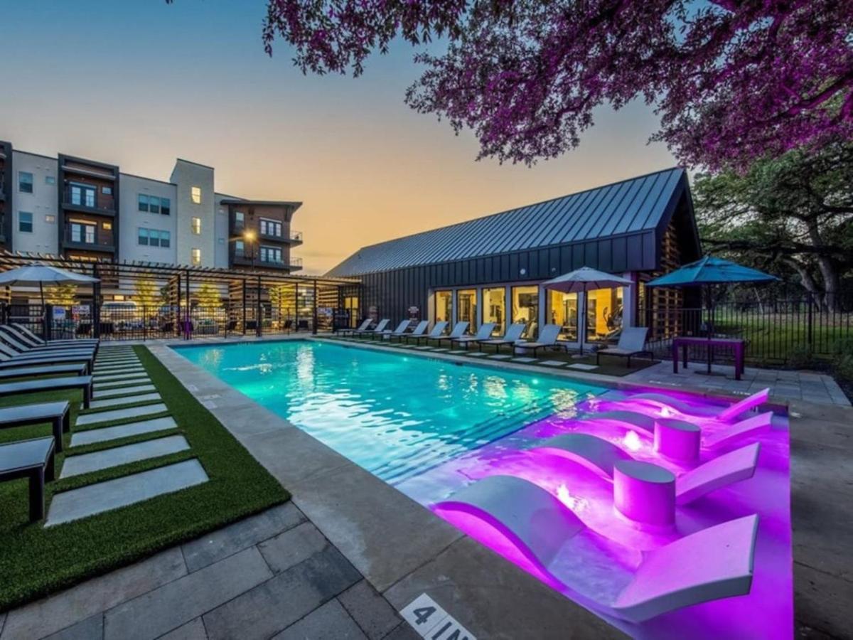Luxurious New Unit 1Bd1Ba Pool, Golf Sim Apartment Austin Ngoại thất bức ảnh