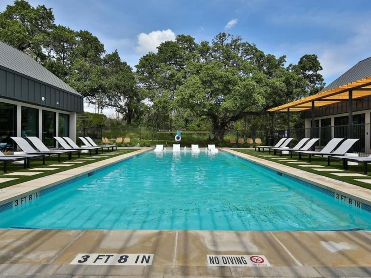 Luxurious New Unit 1Bd1Ba Pool, Golf Sim Apartment Austin Ngoại thất bức ảnh
