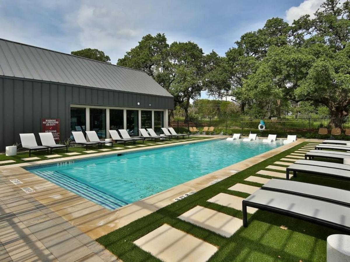 Luxurious New Unit 1Bd1Ba Pool, Golf Sim Apartment Austin Ngoại thất bức ảnh